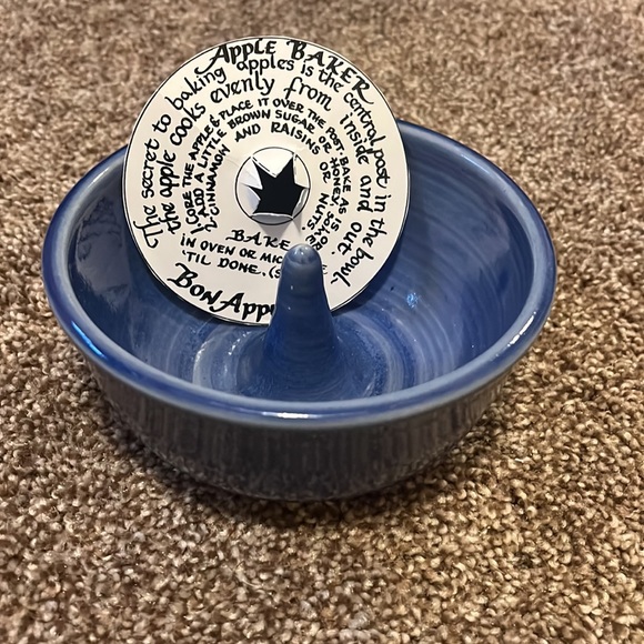 Handmade Apple Baker, Blue - Picture 3 of 3